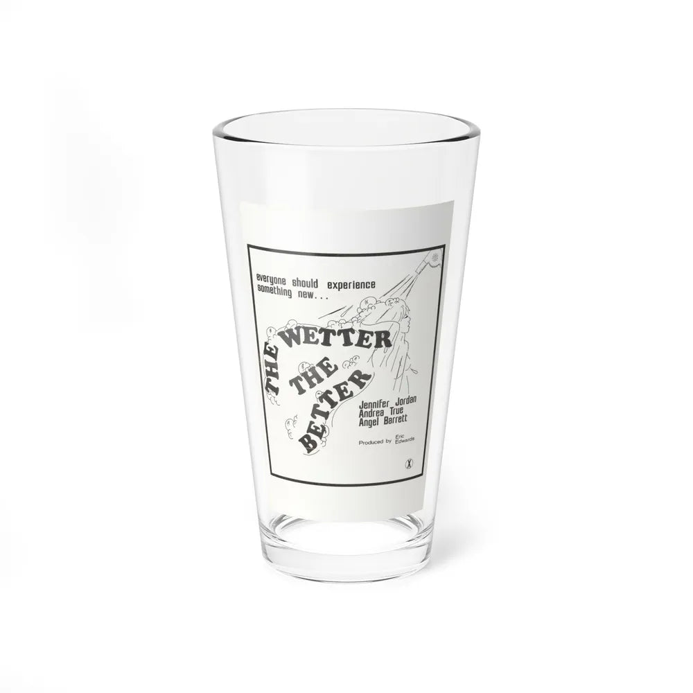 THE WETTER THE BETTER 1975 Movie Poster - Pint Glass 16oz-16oz-Go Mug Yourself