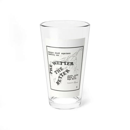 THE WETTER THE BETTER 1975 Movie Poster - Pint Glass 16oz 16oz - Go Mug Yourself