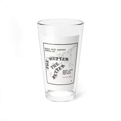THE WETTER THE BETTER 1975 Movie Poster - Pint Glass 16oz - Go Mug Yourself