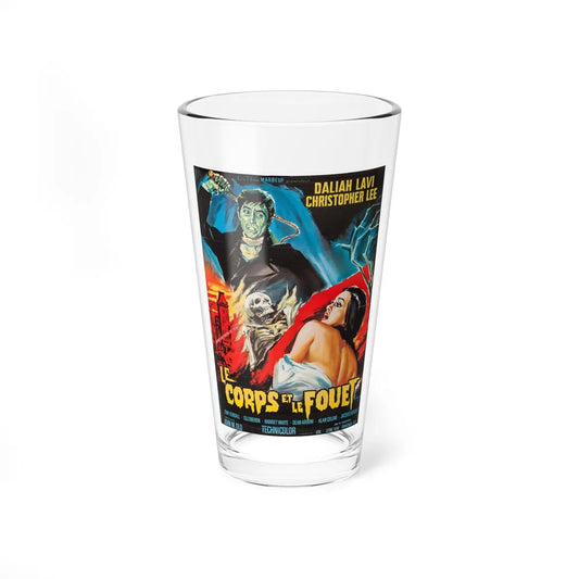 THE WHIP AND THE BODY (FRENCH) 1963 Movie Poster - Pint Glass 16oz-16oz-Go Mug Yourself