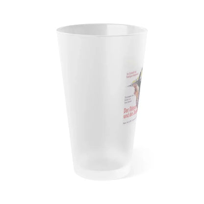THE WHIP AND THE BODY (GERMAN) 1963 Movie Poster - Frosted Pint Glass 16oz - Go Mug Yourself