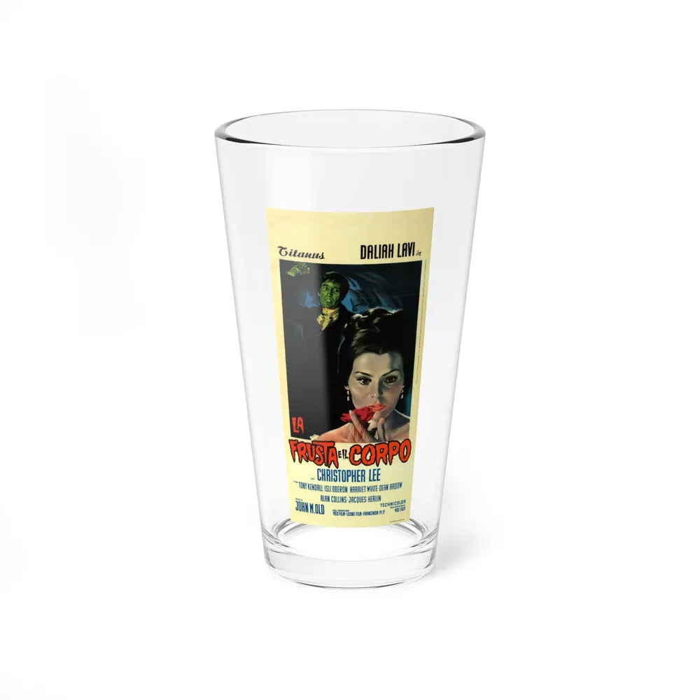 THE WHIP AND THE BODY (ITALIAN) 2 1963 Movie Poster - Pint Glass 16oz-16oz-Go Mug Yourself