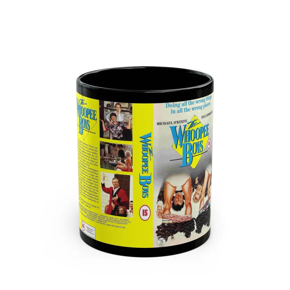 THE WHOOPEE BOYS (VHS COVER) - Black Coffee Mug-11oz-Go Mug Yourself