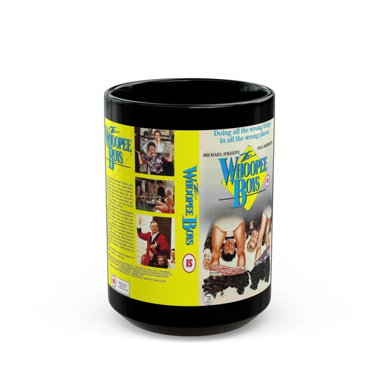 THE WHOOPEE BOYS (VHS COVER) - Black Coffee Mug-15oz-Go Mug Yourself