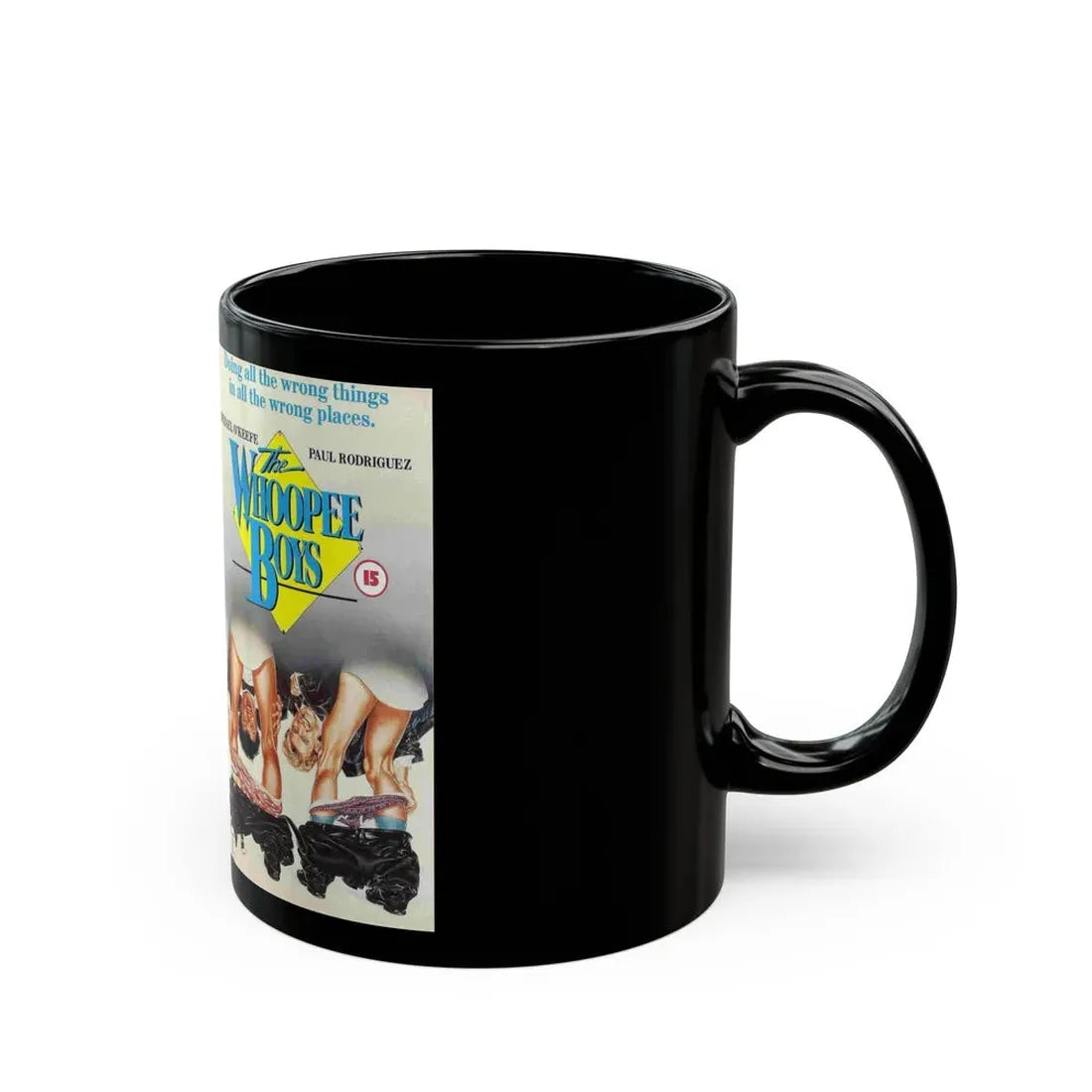 THE WHOOPEE BOYS (VHS COVER) - Black Coffee Mug - Go Mug Yourself