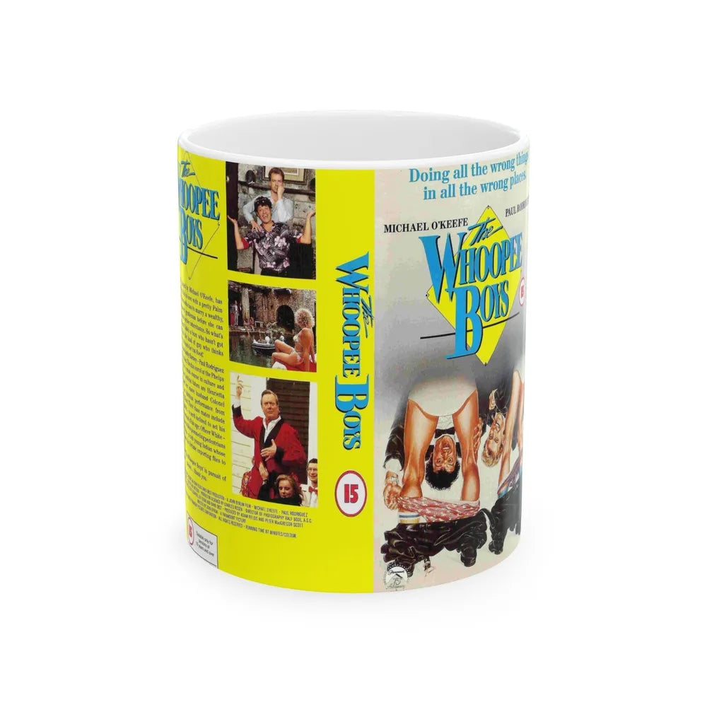 THE WHOOPEE BOYS (VHS COVER) - White Coffee Mug-11oz-Go Mug Yourself