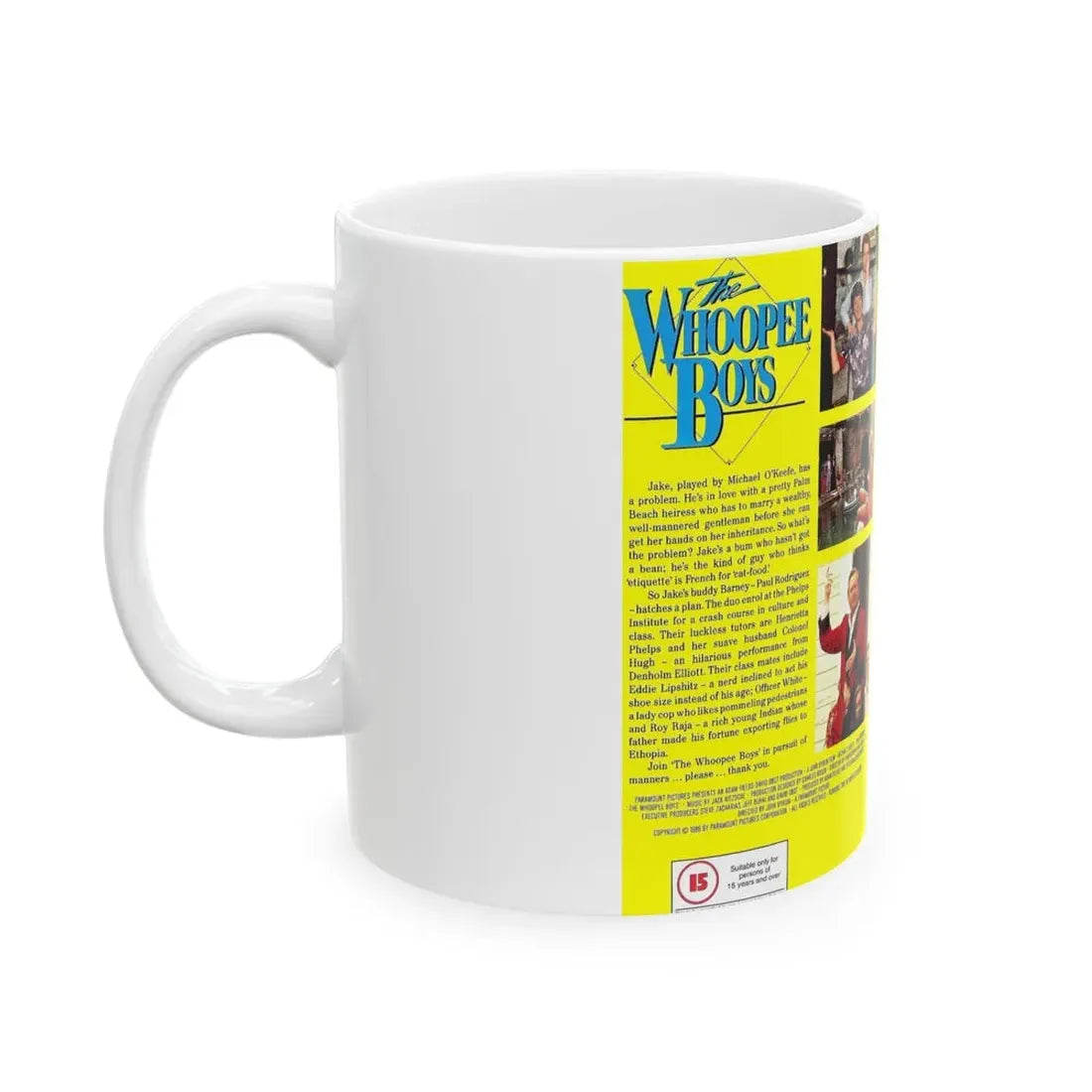 THE WHOOPEE BOYS (VHS COVER) - White Coffee Mug - Go Mug Yourself