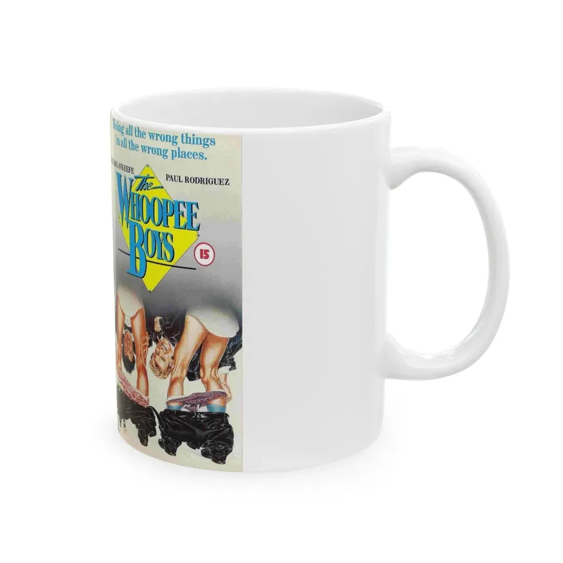 THE WHOOPEE BOYS (VHS COVER) - White Coffee Mug - Go Mug Yourself