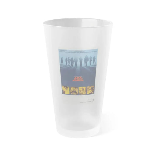 THE WILD BUNCH 1969 Movie Poster - Frosted Pint Glass 16oz 16oz Frosted - Go Mug Yourself