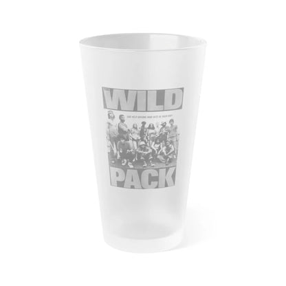 THE WILD PACK 1972 Movie Poster - Frosted Pint Glass 16oz-16oz-Frosted-Go Mug Yourself