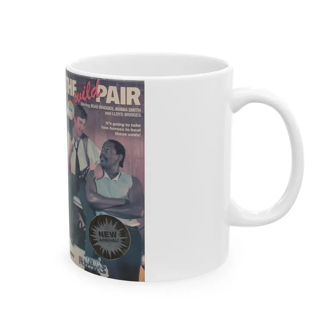 THE WILD PAIR (VHS COVER) - White Coffee Mug - Go Mug Yourself
