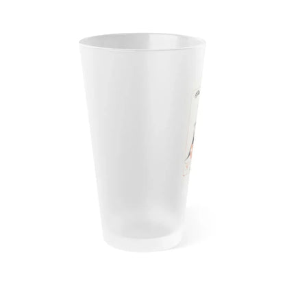 THE WILD PUSSYCAT 1969 Movie Poster - Frosted Pint Glass 16oz - Go Mug Yourself