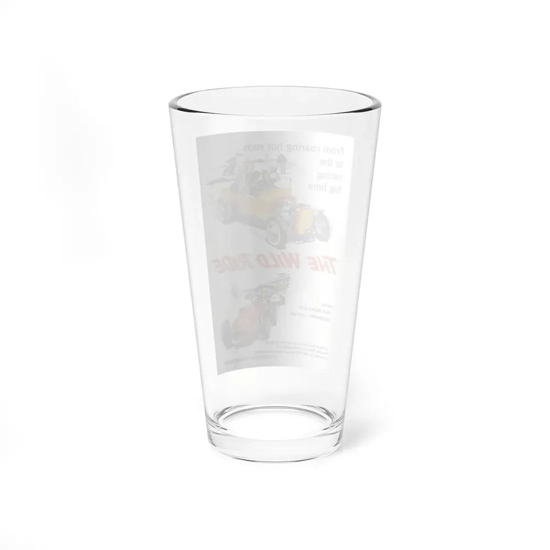 THE WILD RIDE 1960 Movie Poster - Pint Glass 16oz - Go Mug Yourself