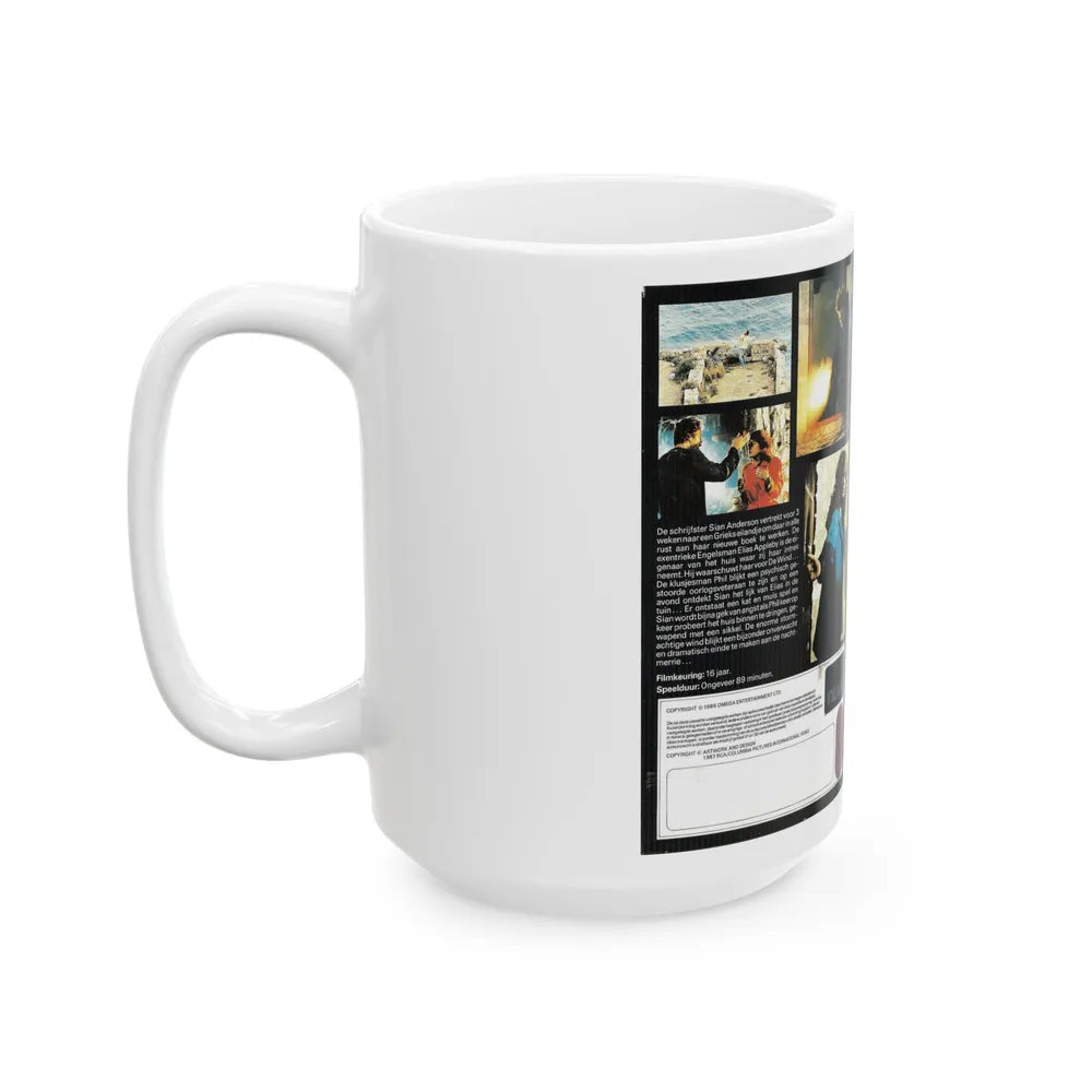 THE WIND (VHS COVER) - White Coffee Mug-Go Mug Yourself