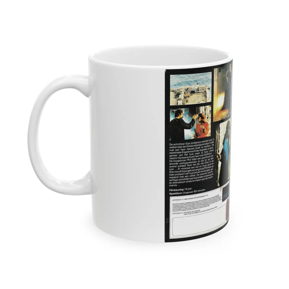 THE WIND (VHS COVER) - White Coffee Mug-Go Mug Yourself