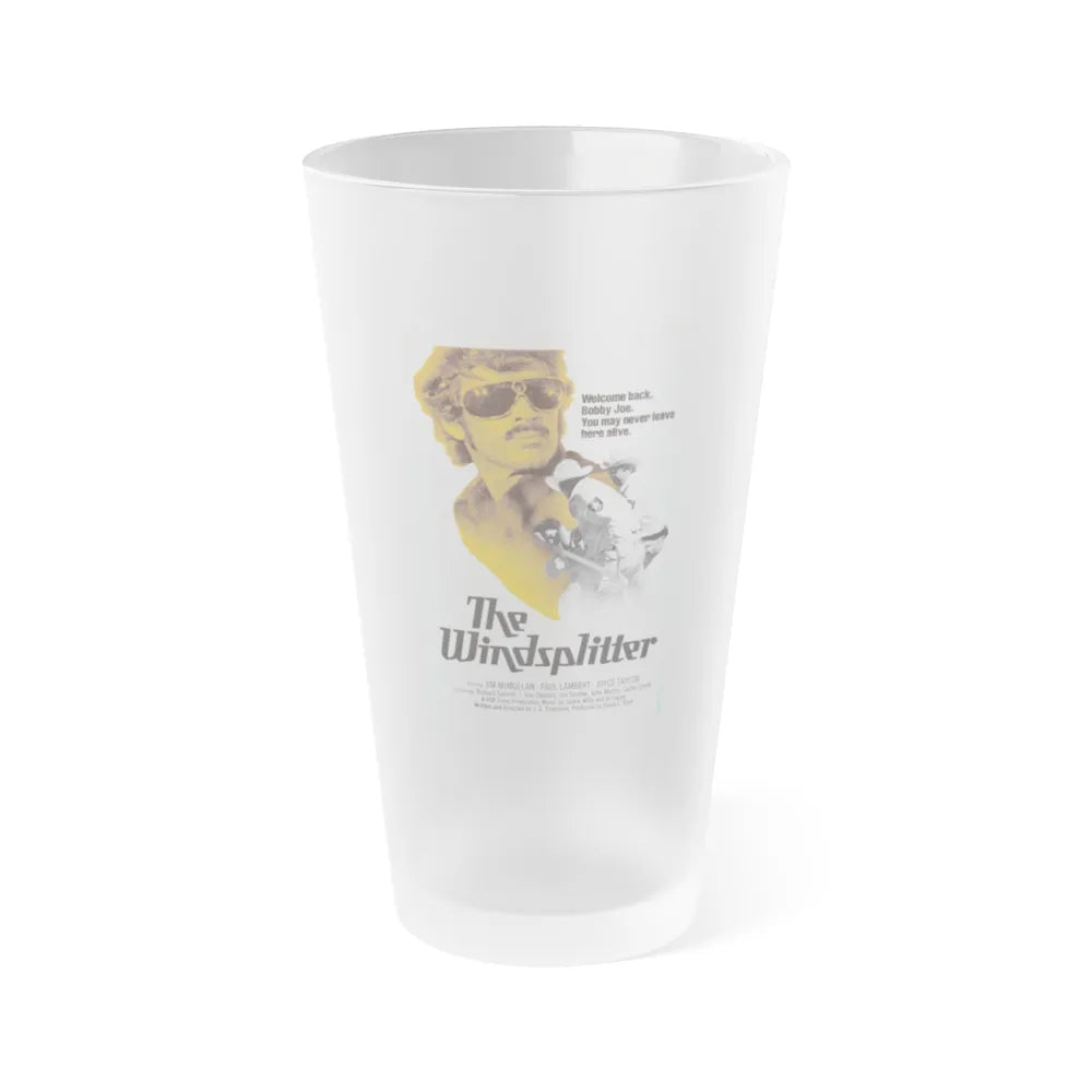 THE WINDSPLITTER 1971 Movie Poster - Frosted Pint Glass 16oz-16oz-Frosted-Go Mug Yourself