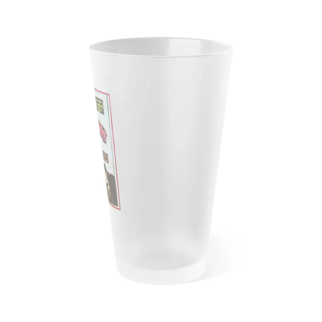 THE WITCH 1952 Movie Poster - Frosted Pint Glass 16oz - Go Mug Yourself