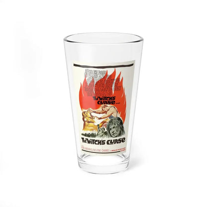 THE WITCH'S CURSE 1962 Movie Poster - Pint Glass 16oz 16oz - Go Mug Yourself
