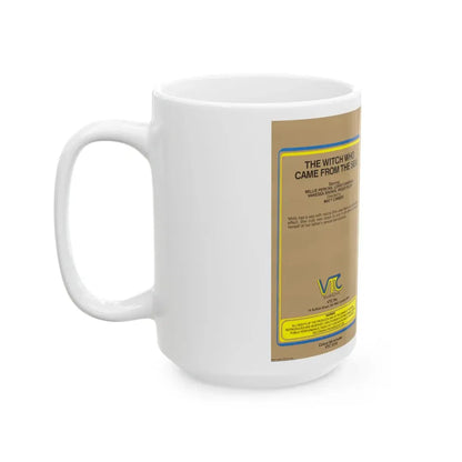 THE WITCH THAT CAME FROM SEA (VHS COVER) - White Coffee Mug - Go Mug Yourself