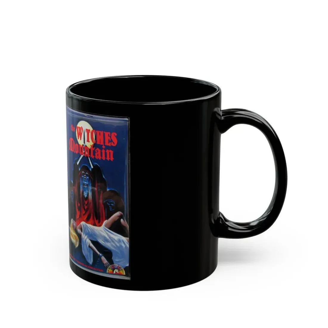 THE WITCHES MOUNTAIN (VHS COVER) - Black Coffee Mug - Go Mug Yourself