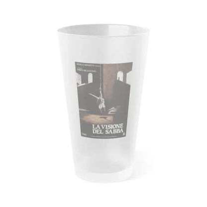 THE WITCHES' SABBATH 1988 Movie Poster - Frosted Pint Glass 16oz 16oz Frosted - Go Mug Yourself