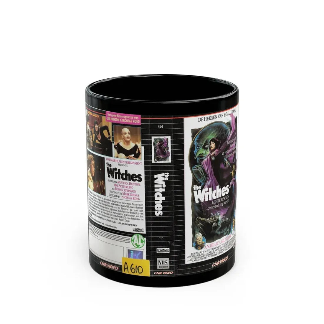 THE WITCHES (VHS COVER) - Black Coffee Mug 11oz - Go Mug Yourself