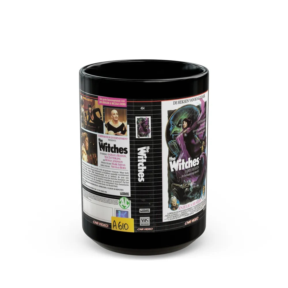 THE WITCHES (VHS COVER) - Black Coffee Mug-15oz-Go Mug Yourself