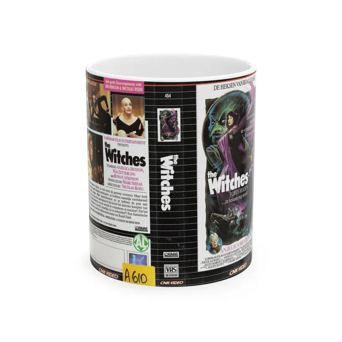 THE WITCHES (VHS COVER) - White Coffee Mug 11oz - Go Mug Yourself