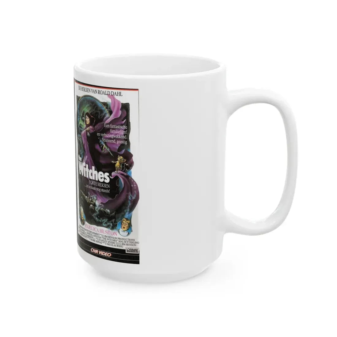 THE WITCHES (VHS COVER) - White Coffee Mug - Go Mug Yourself