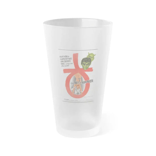 THE WITCHMAKER 1969 Movie Poster - Frosted Pint Glass 16oz 16oz Frosted - Go Mug Yourself