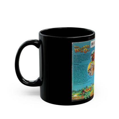 THE WIZARD OF OZ THE ANIMATED SERIES FEARLESS (VHS COVER) - Black Coffee Mug-Go Mug Yourself