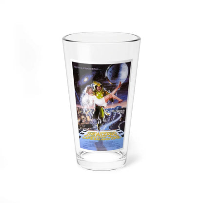 THE WIZARD OF SPEED AND TIME 1988 Movie Poster - Pint Glass 16oz-16oz-Go Mug Yourself