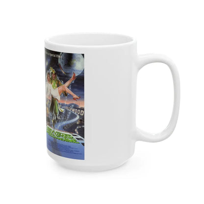 THE WIZARD OF SPEED AND TIME 2 (VHS COVER) - White Coffee Mug-Go Mug Yourself