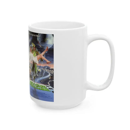 THE WIZARD OF SPEED AND TIME 2 (VHS COVER) - White Coffee Mug - Go Mug Yourself
