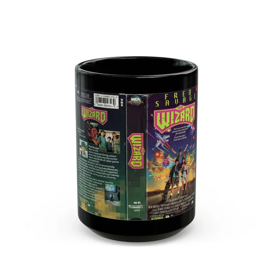 THE WIZARD (VHS COVER) - Black Coffee Mug 15oz - Go Mug Yourself