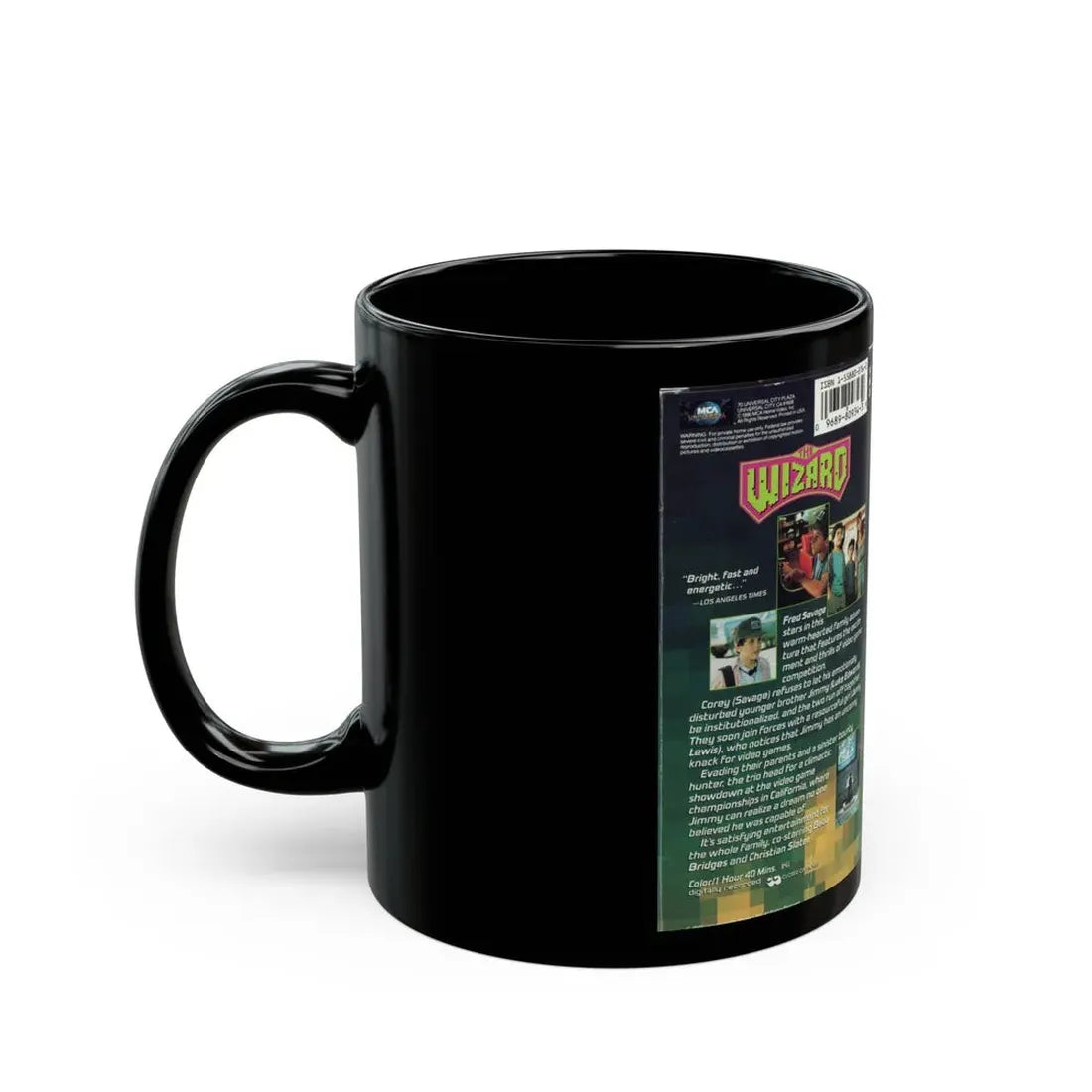 THE WIZARD (VHS COVER) - Black Coffee Mug - Go Mug Yourself