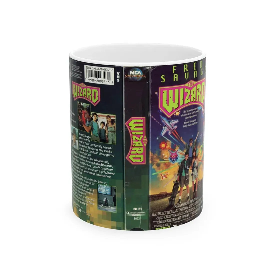 THE WIZARD (VHS COVER) - White Coffee Mug 11oz - Go Mug Yourself