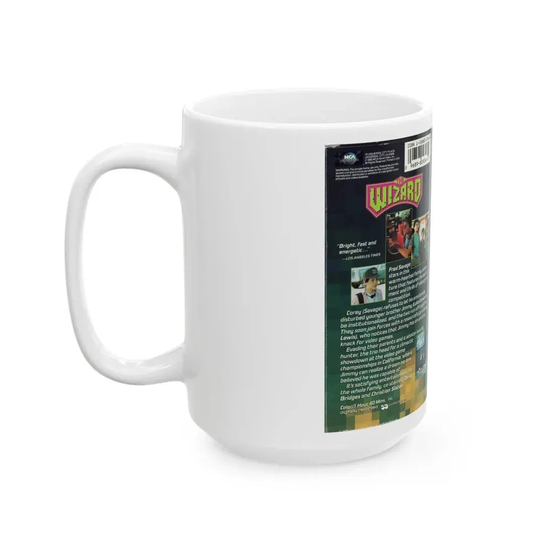THE WIZARD (VHS COVER) - White Coffee Mug - Go Mug Yourself