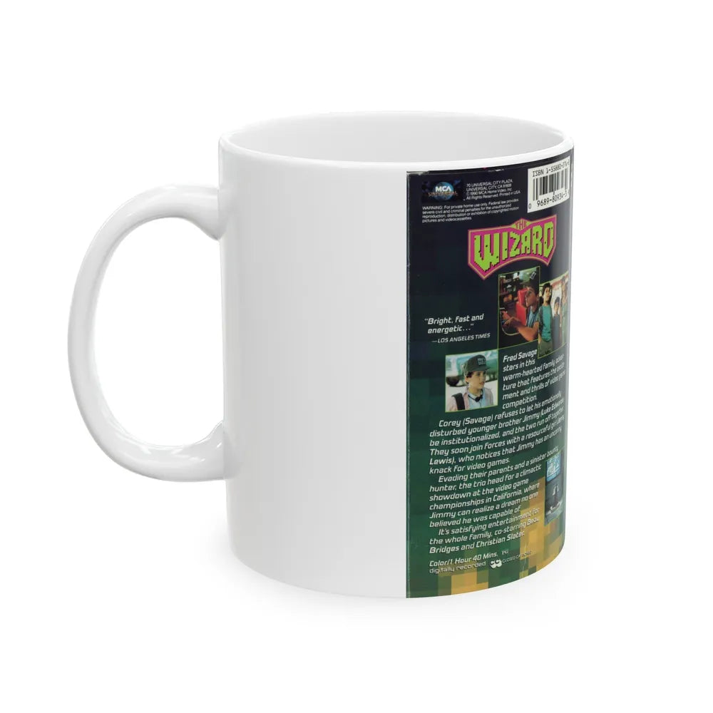 THE WIZARD (VHS COVER) - White Coffee Mug-Go Mug Yourself