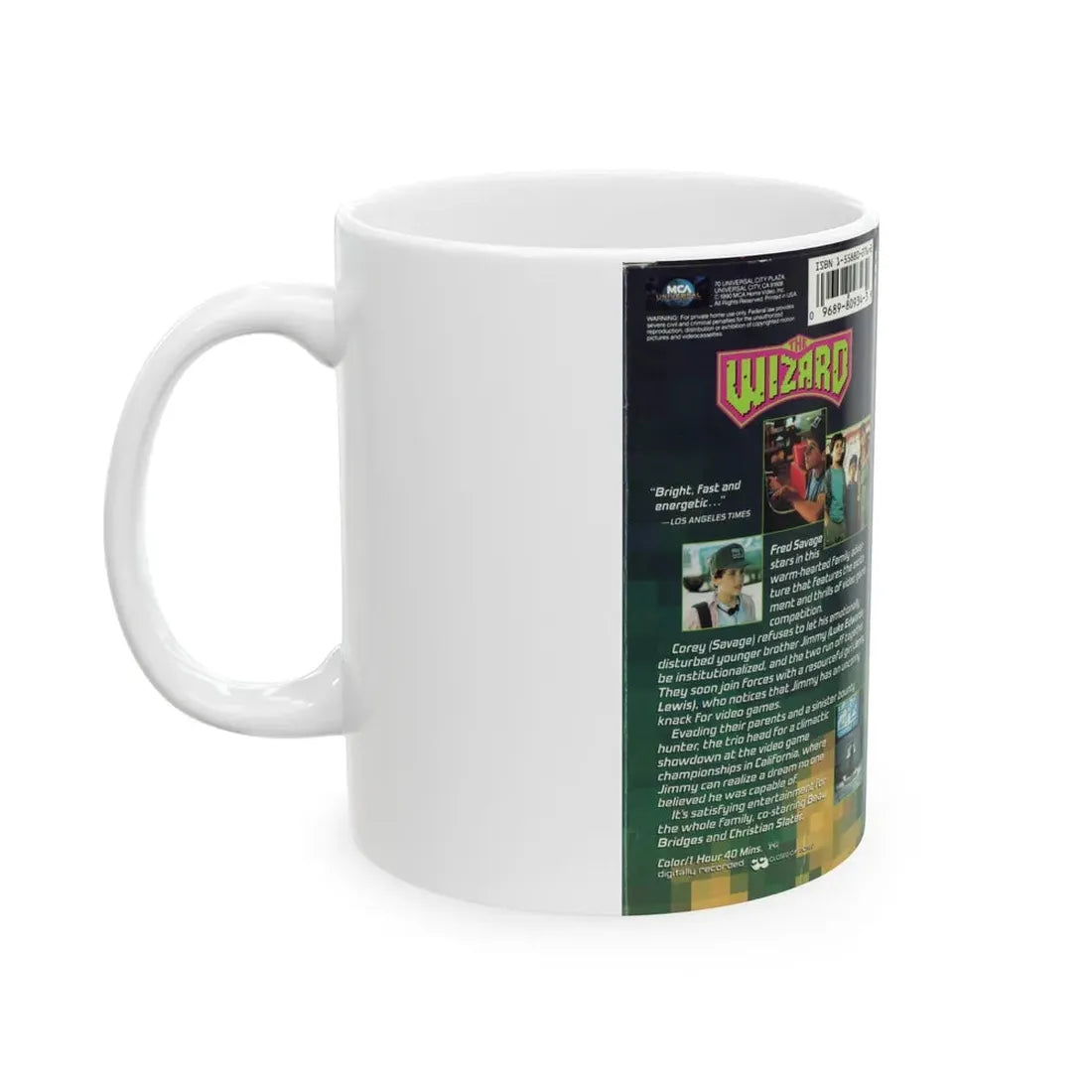 THE WIZARD (VHS COVER) - White Coffee Mug - Go Mug Yourself