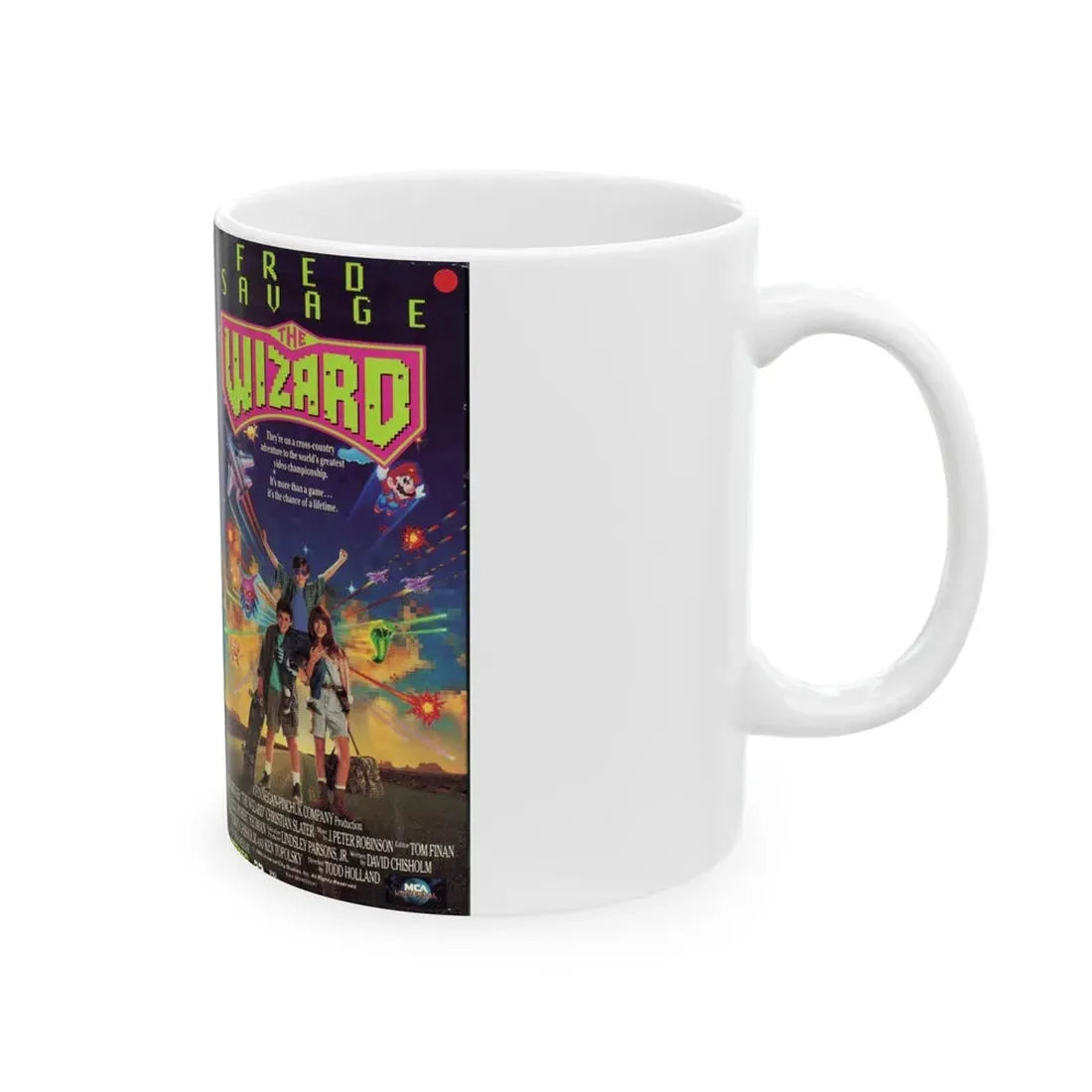 THE WIZARD (VHS COVER) - White Coffee Mug - Go Mug Yourself