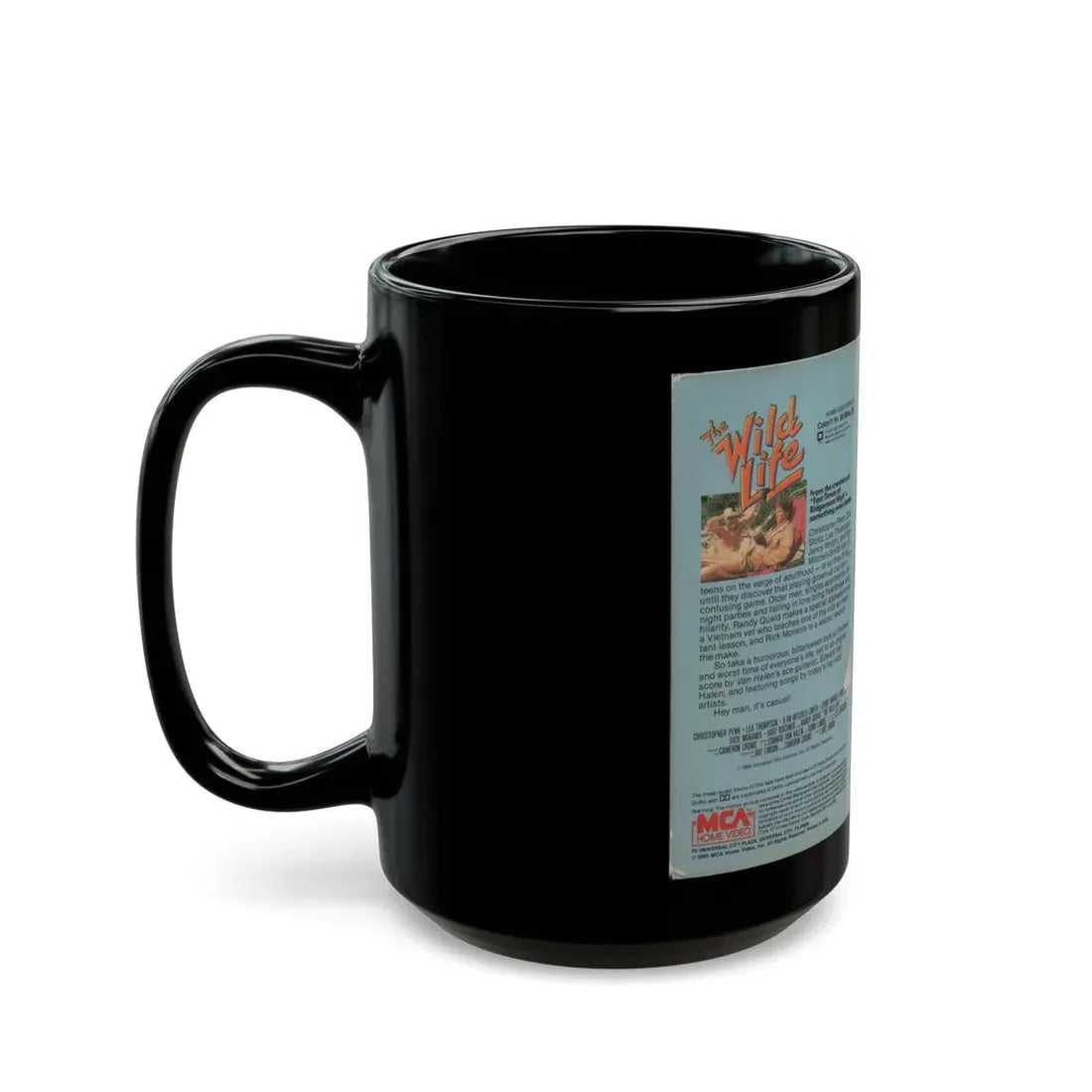 THE WLD LIFE (VHS COVER) - Black Coffee Mug - Go Mug Yourself