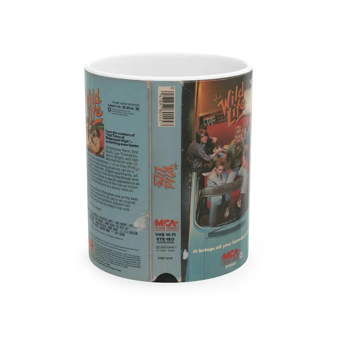 THE WLD LIFE (VHS COVER) - White Coffee Mug 11oz - Go Mug Yourself