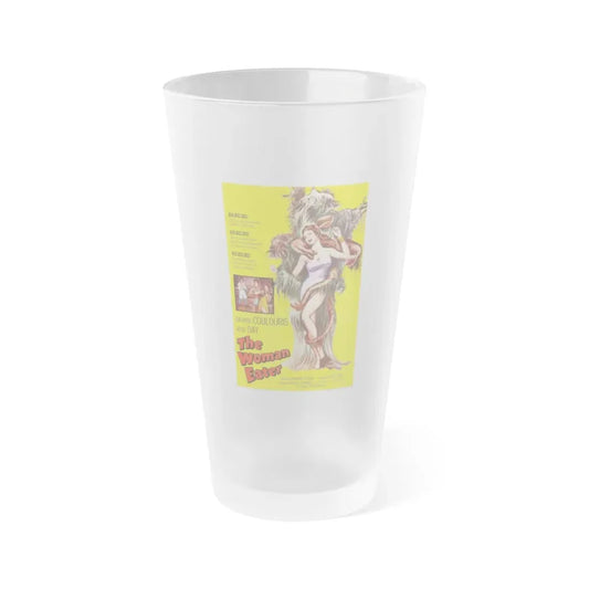 THE WOMAN EATER 1958 Movie Poster - Frosted Pint Glass 16oz 16oz Frosted - Go Mug Yourself