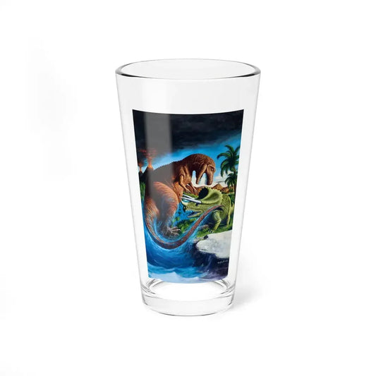 The World Around Us 15 Prehistoric Animals (Gilberton, 1959) - Pint Glass 16oz 16oz - Go Mug Yourself