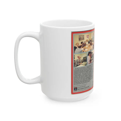 THE WORLD OF DBASE (VHS COVER) - White Coffee Mug-Go Mug Yourself