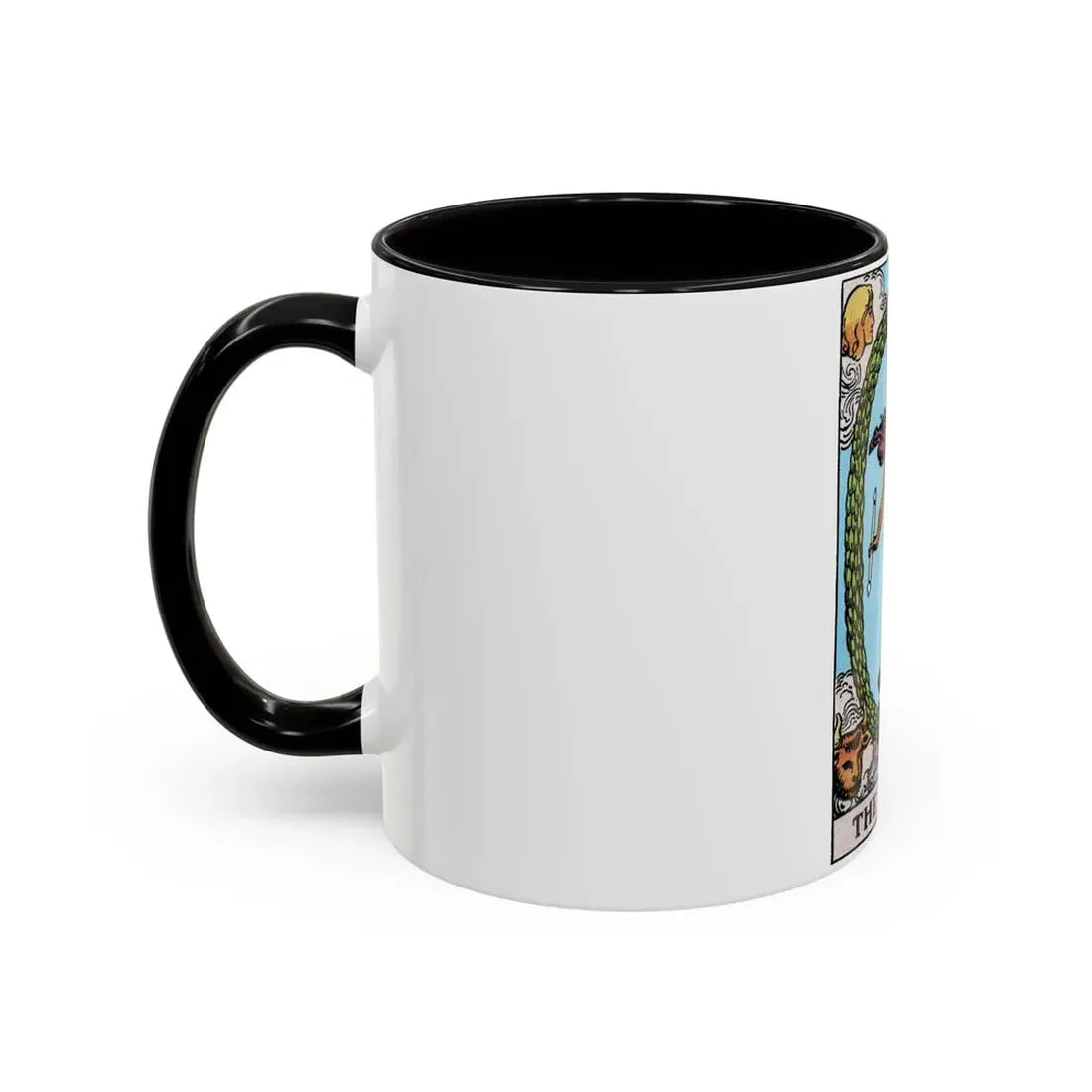 The World (Tarot Card) Accent Coffee Mug - Go Mug Yourself
