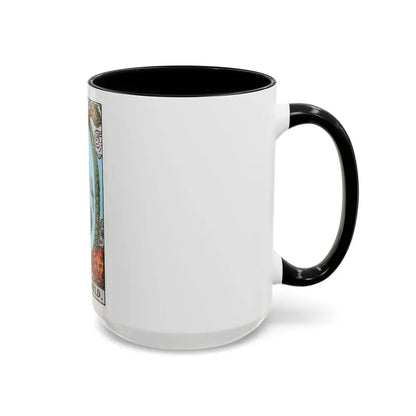 The World (Tarot Card) Accent Coffee Mug - Go Mug Yourself