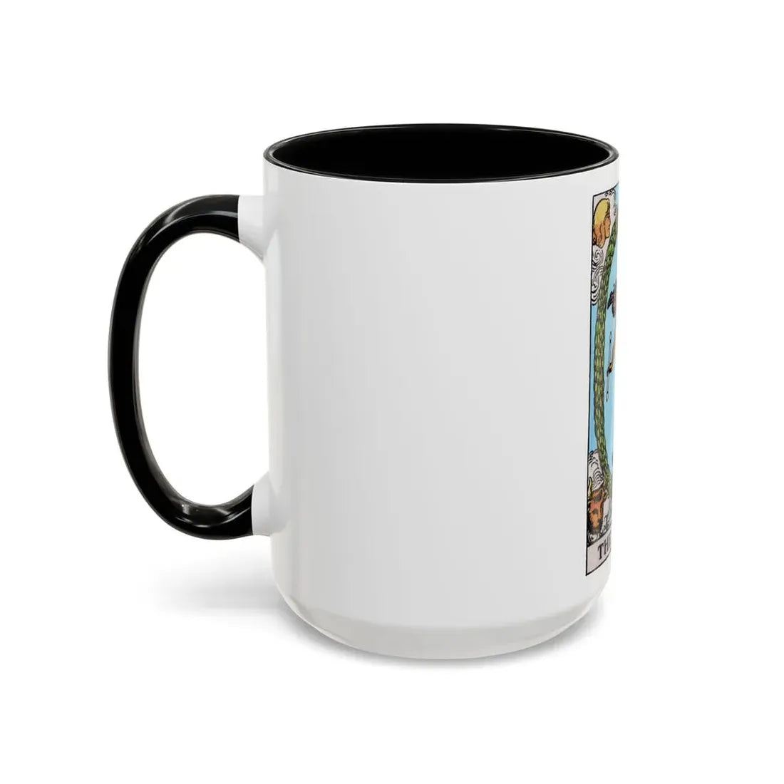 The World (Tarot Card) Accent Coffee Mug - Go Mug Yourself