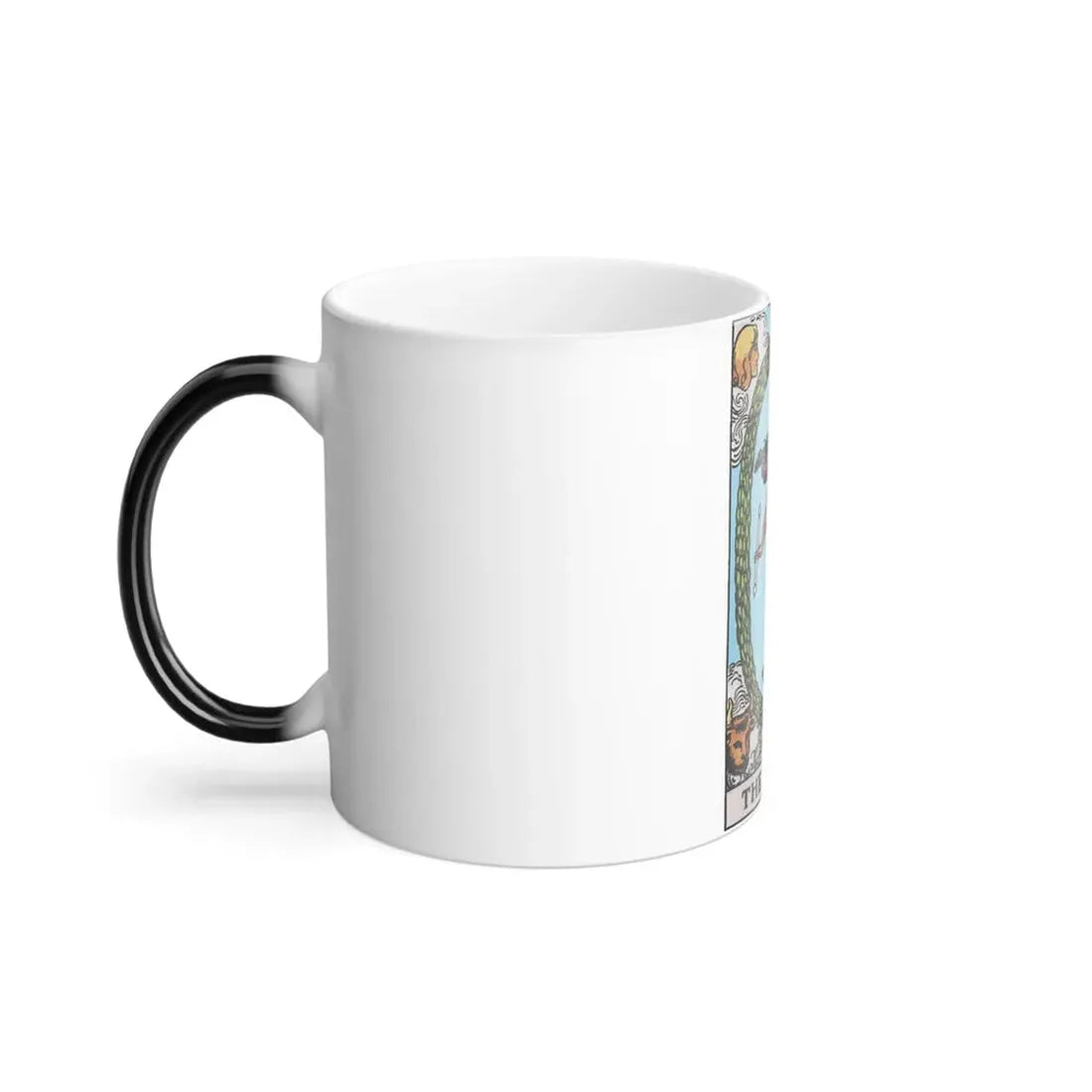 The World (Tarot Card) Color Changing Mug 11oz - Go Mug Yourself